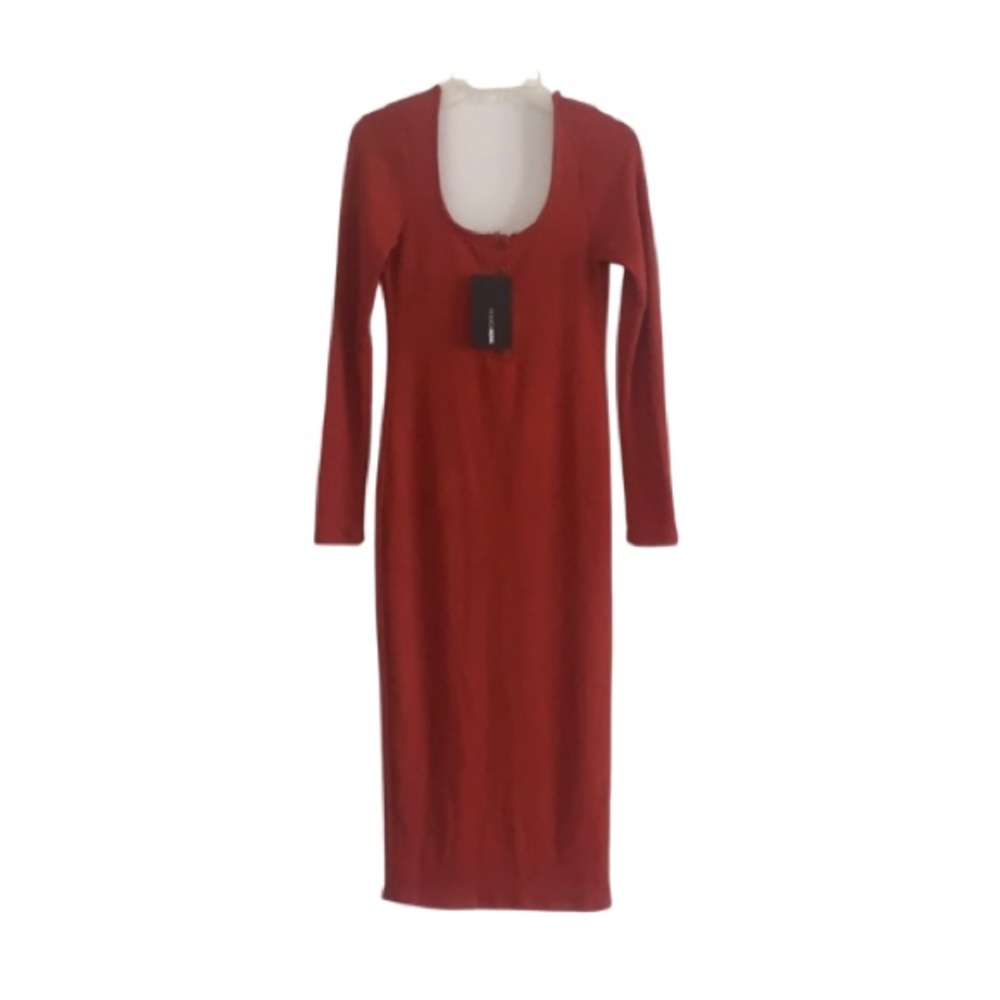 NWT Fashion Nova Body Con Sweater Dress - Picture 2 of 3